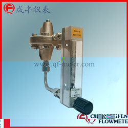 LZ series  purge set glass/metal tube flowmeter  high accuracy [CHENGFENG FLOWMETER] Chinese professional manufacture permanent flow valve
